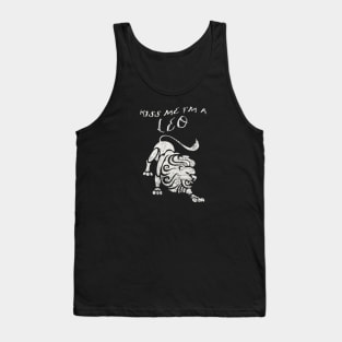 Kiss Me I'm A LEO Western Zodiac Astrology Tank Top